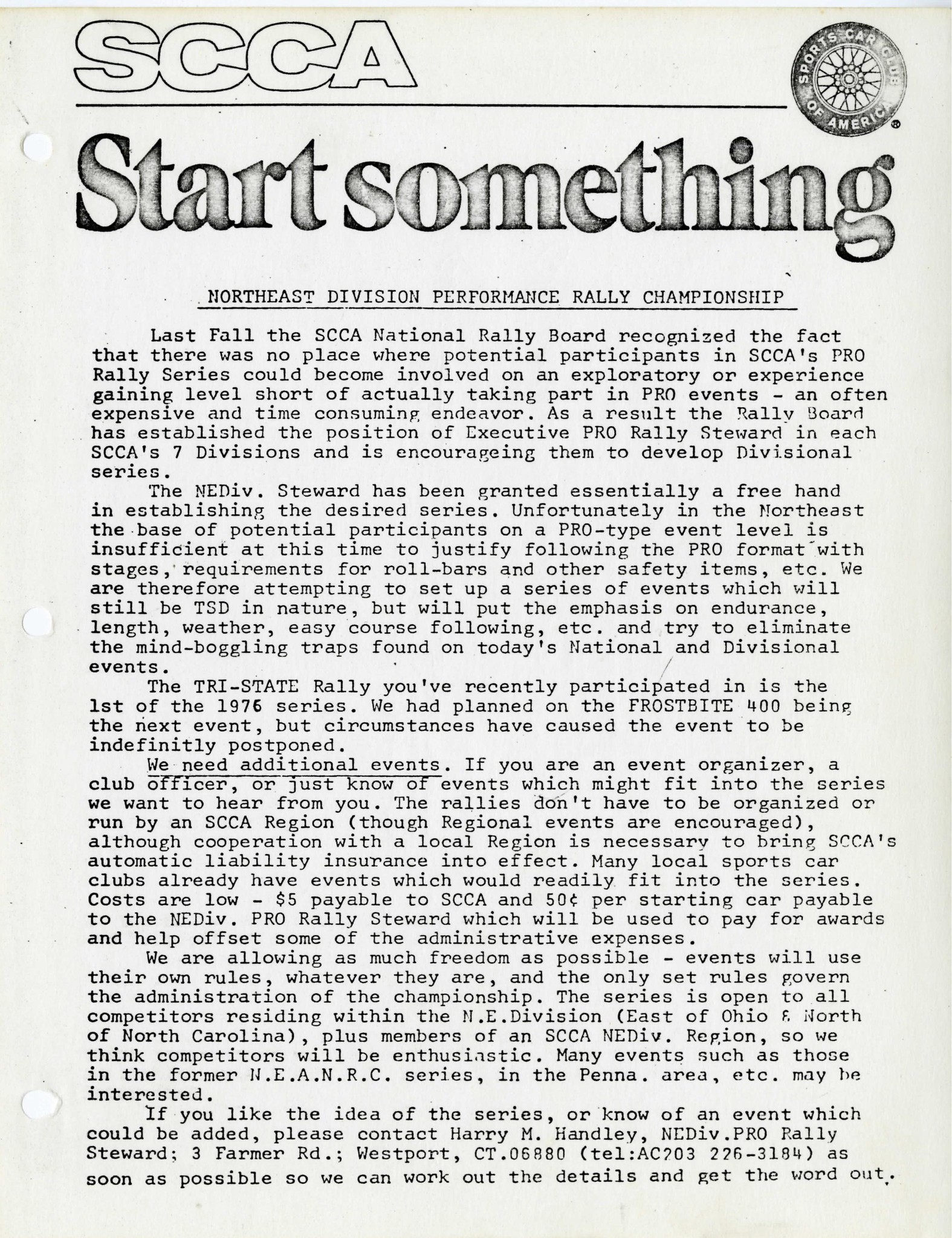 Start Something 1976