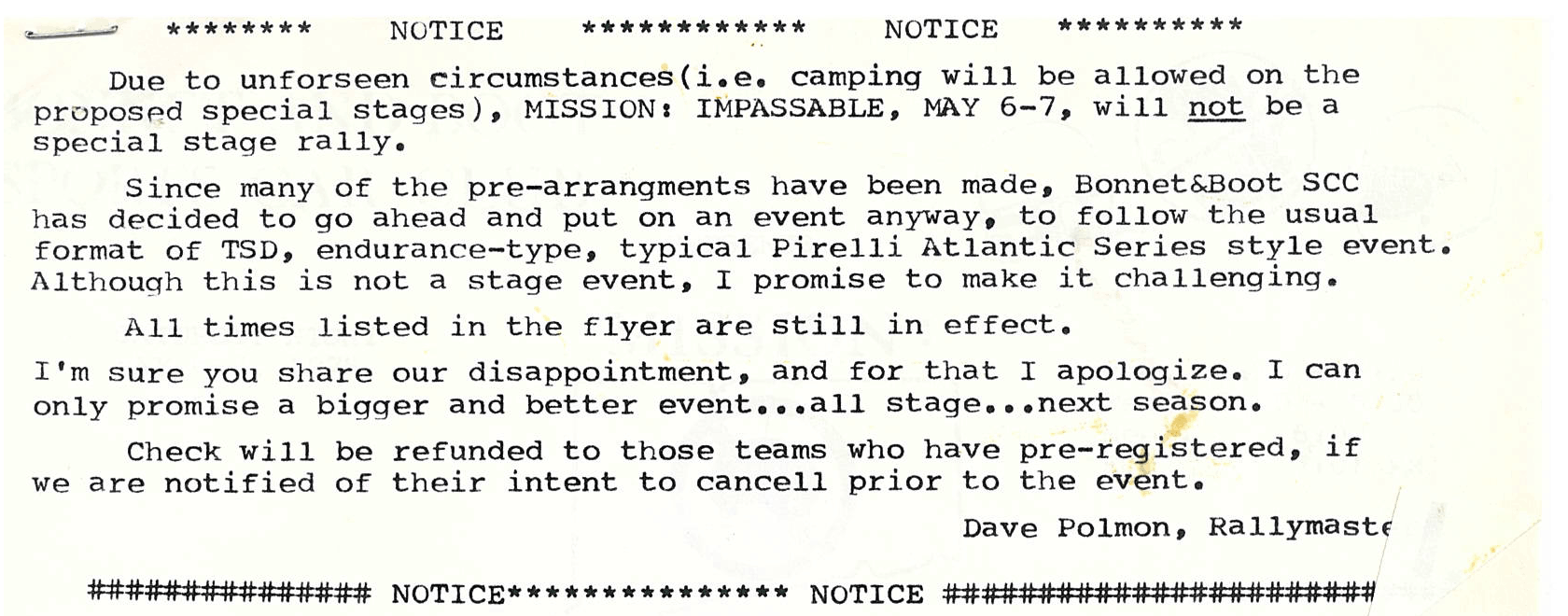 Mission Impassable