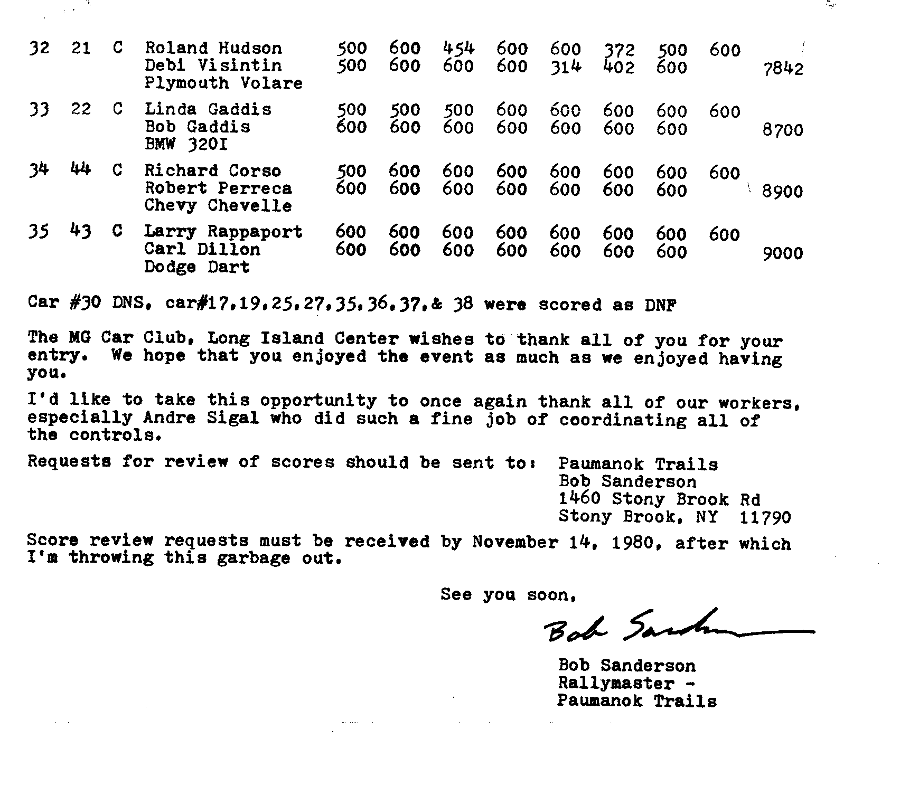 Paumanok Trails 1980